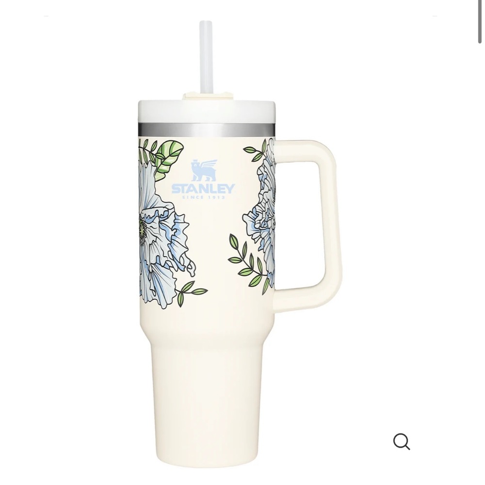 Stanley Adventure Quencher Tumbler 40oz ~ Cream Floral